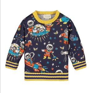 Baby Space Cat Sweatshirt